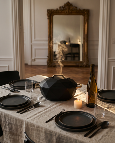 La Marlenoir — Sur table dressée